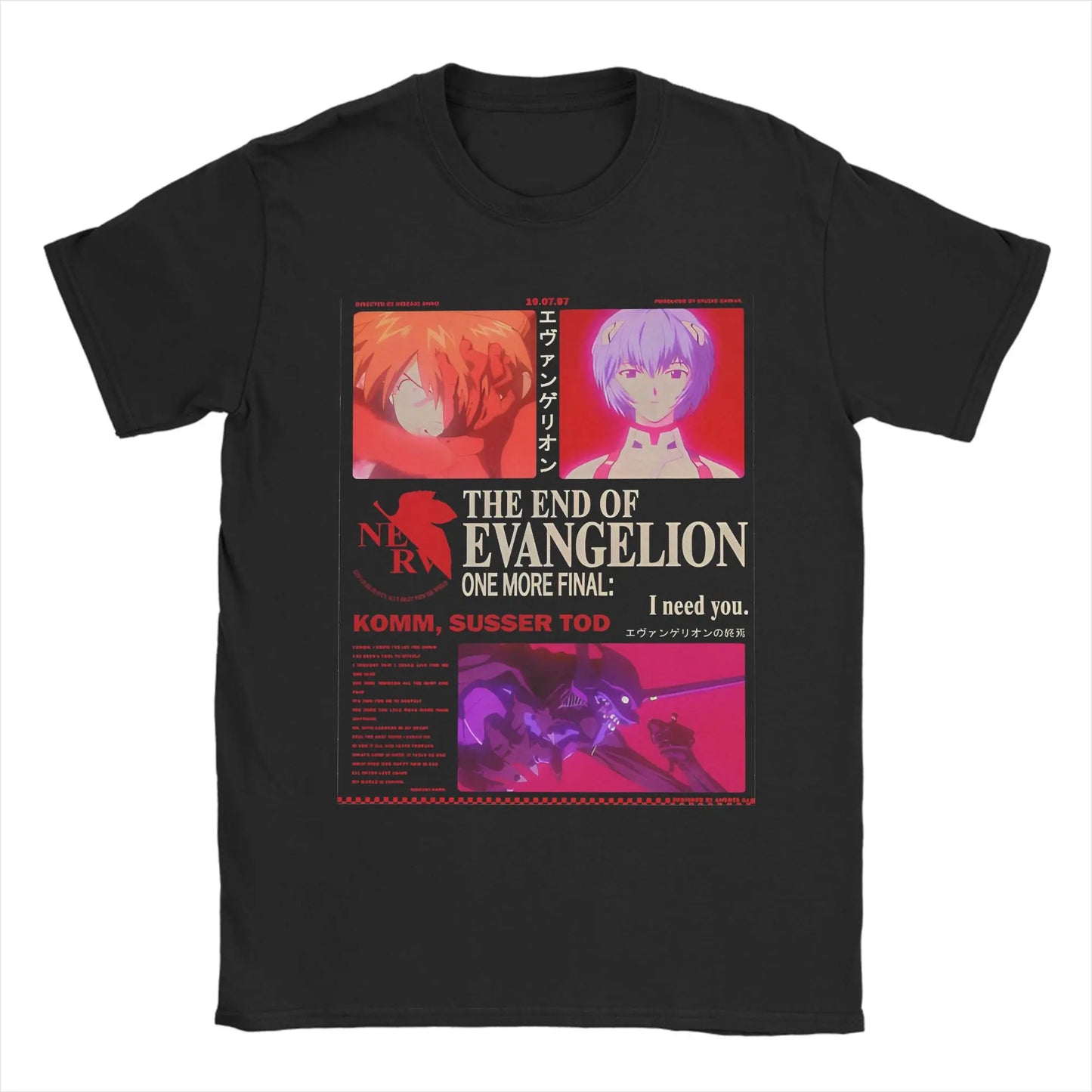 Asuka/EOE/Evangelion shirts bundle
