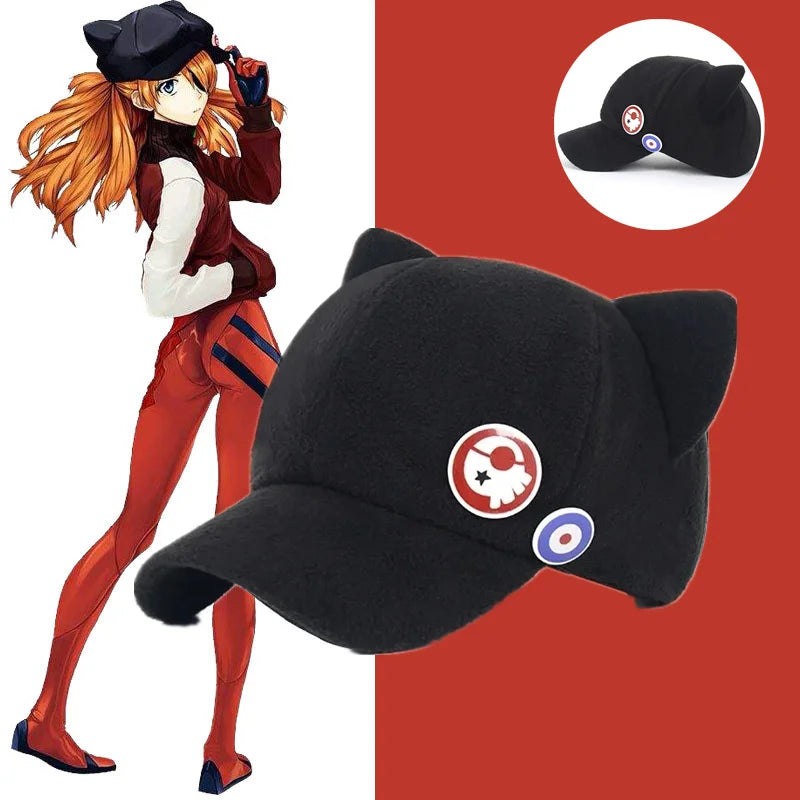 Asuka Shikinami cat ear hat