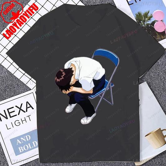 Shinji Ikari Chair T-shirt