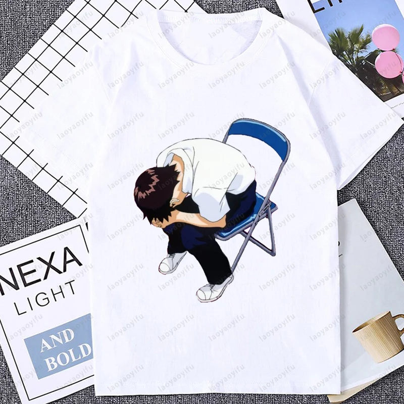 Shinji Ikari Chair T-shirt