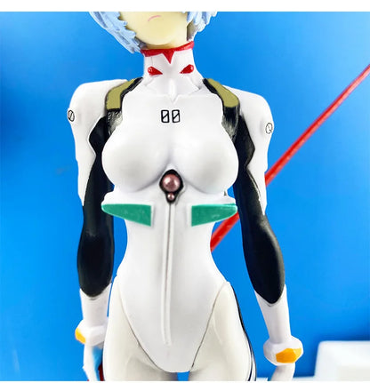 Official Rei Ayanami figure with spear