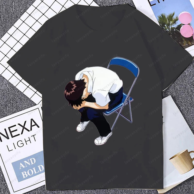 Shinji Ikari Chair T-shirt