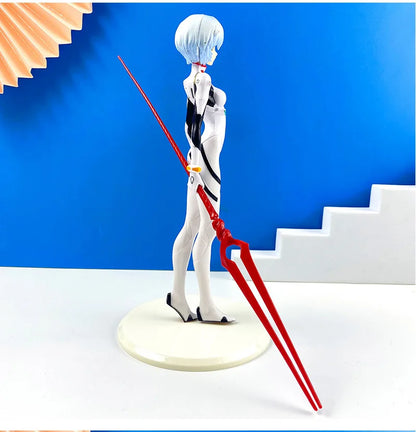 Official Rei Ayanami figure with spear