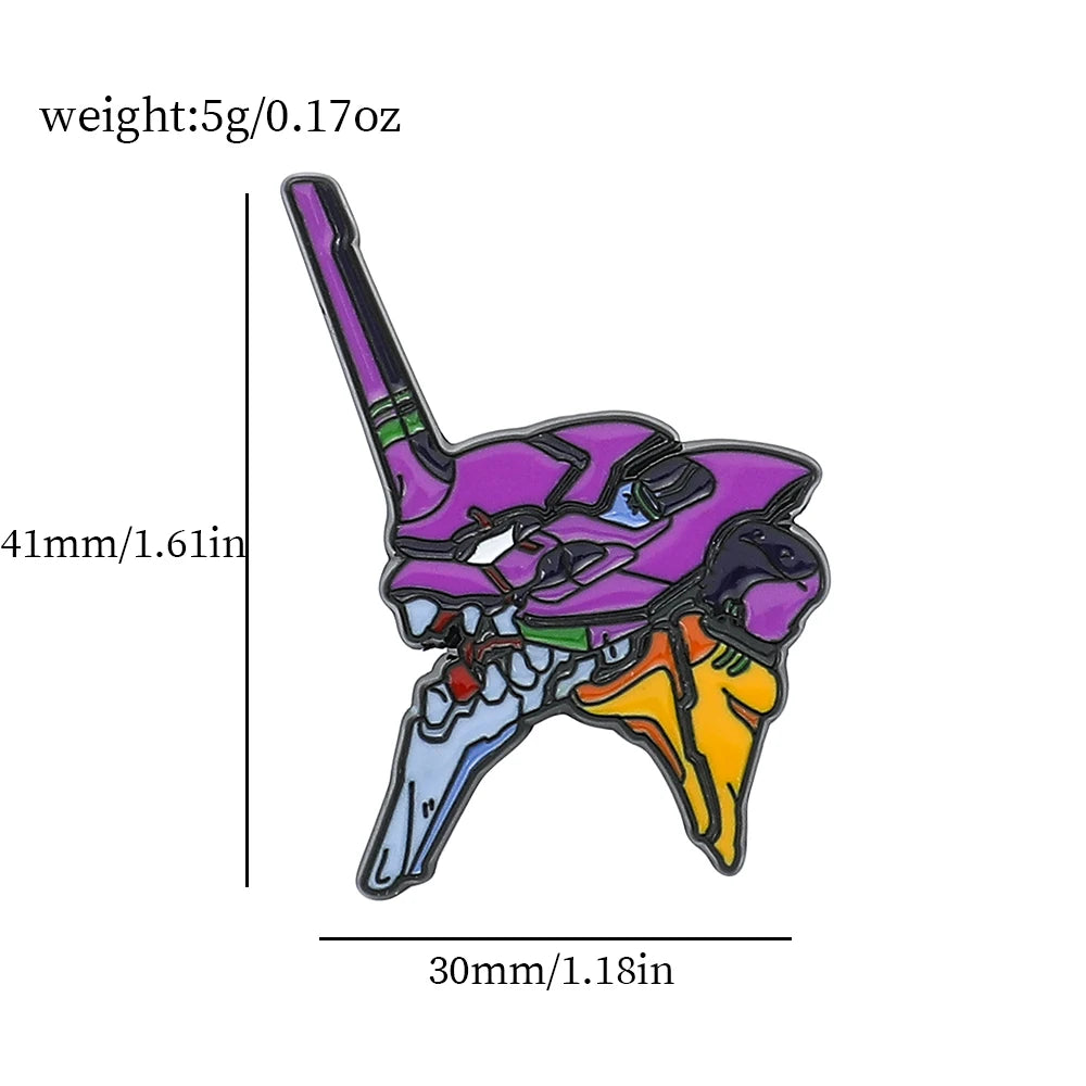 Berserker Eva Unit 01 Pin / Rei Ayanami Rei