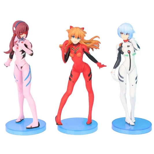 Official Rei/Asuka/Mari figurines