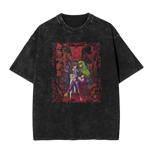 Code Geass Lelouch and C.C. T-shirt