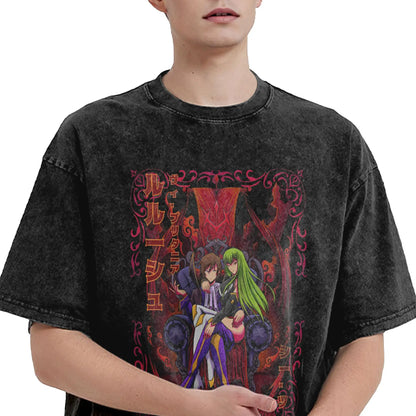 Code Geass Lelouch and C.C. T-shirt