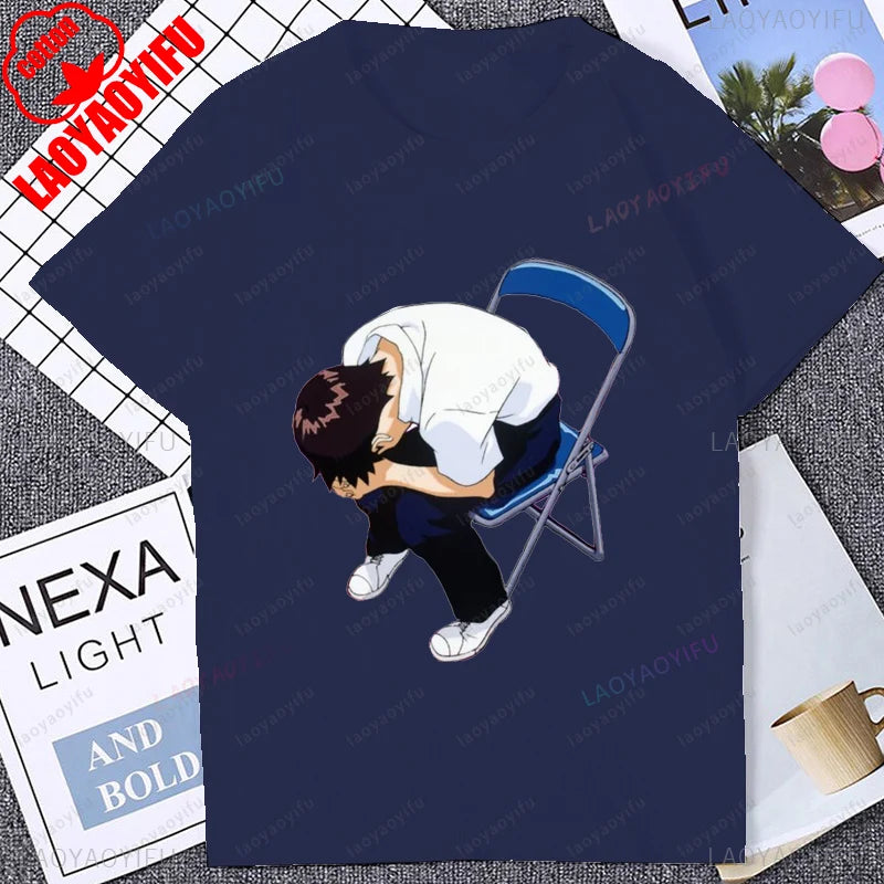 Shinji Ikari Chair T-shirt