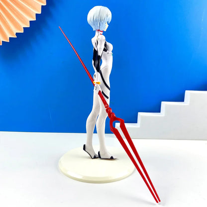 Official Rei Ayanami figure with spear