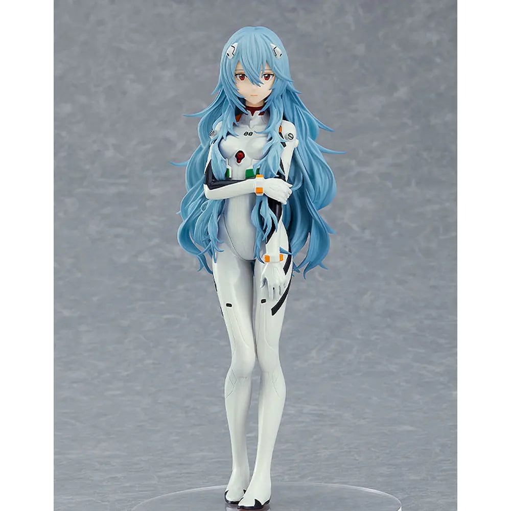Long haired Rei Ayanami figurine