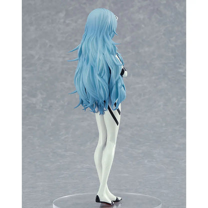 Long haired Rei Ayanami figurine